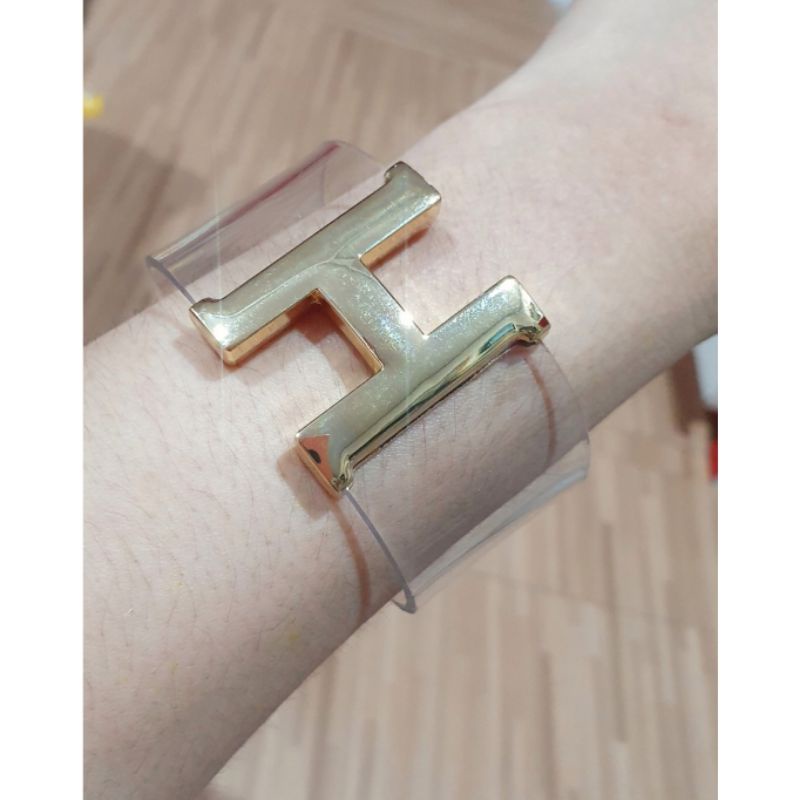 Gelang tangan jelly gelang jelly  import Tidak karatan 5520