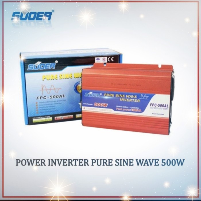 inverter pure sine wave 500 watt Souer 12volt