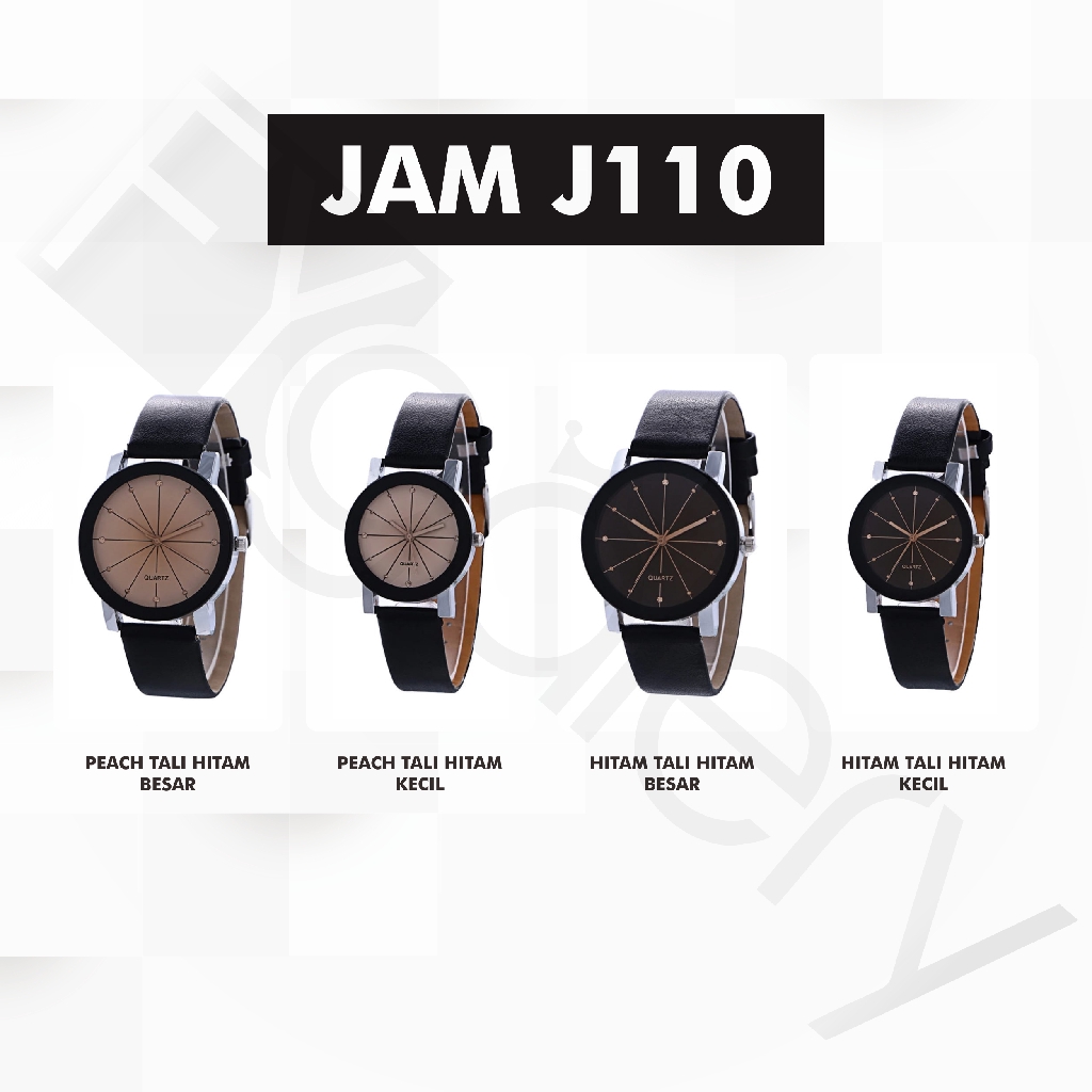 FYGALERY J110 Jam Tangan Couple Jam Analog Wanita Pasangan Fashion Kekinian-1