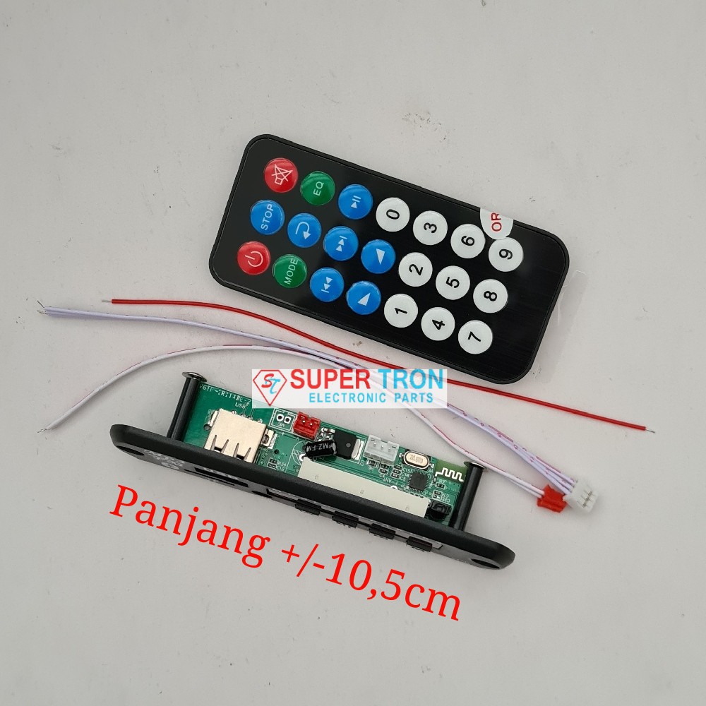 Kit Modul Mp3 Player Bluetooth FM Radio