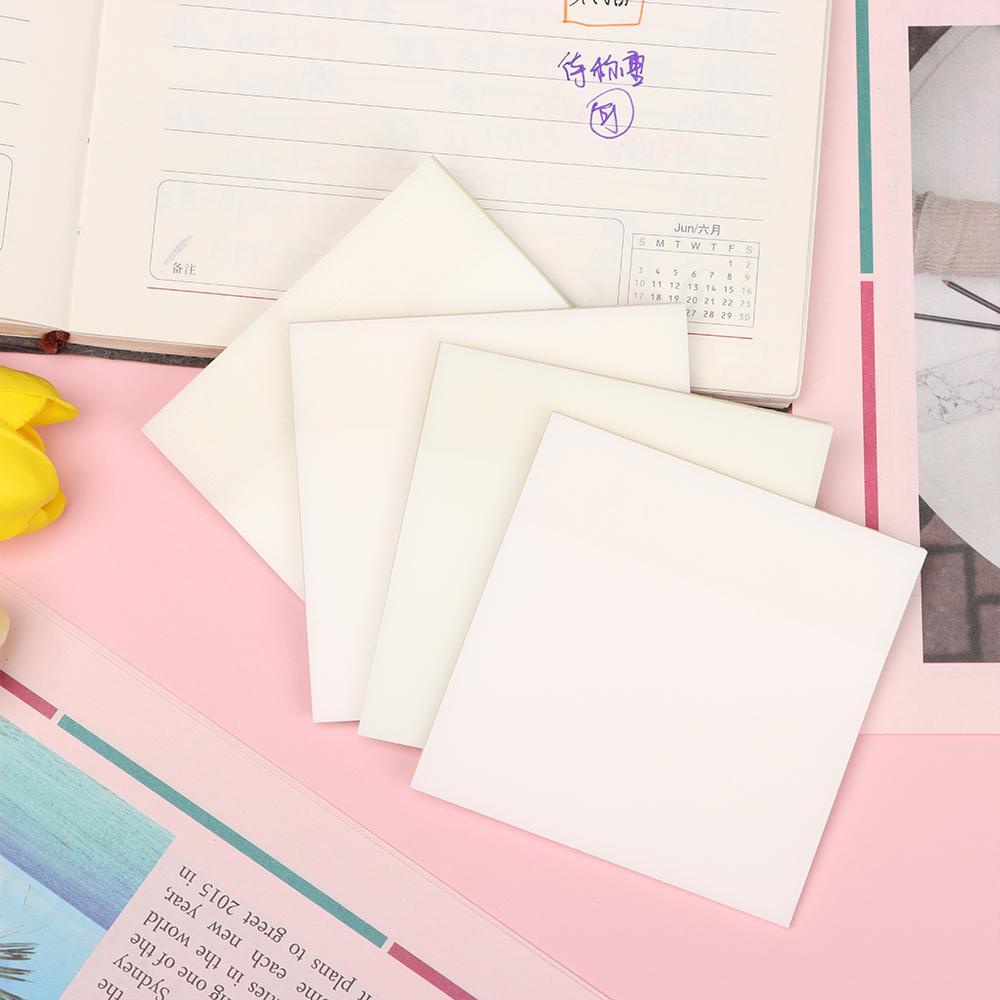 Nanas Transparan Sticky Notes Kreatif Pesan Notes Stiker Alat Tulis Aksesoris Memo Pads