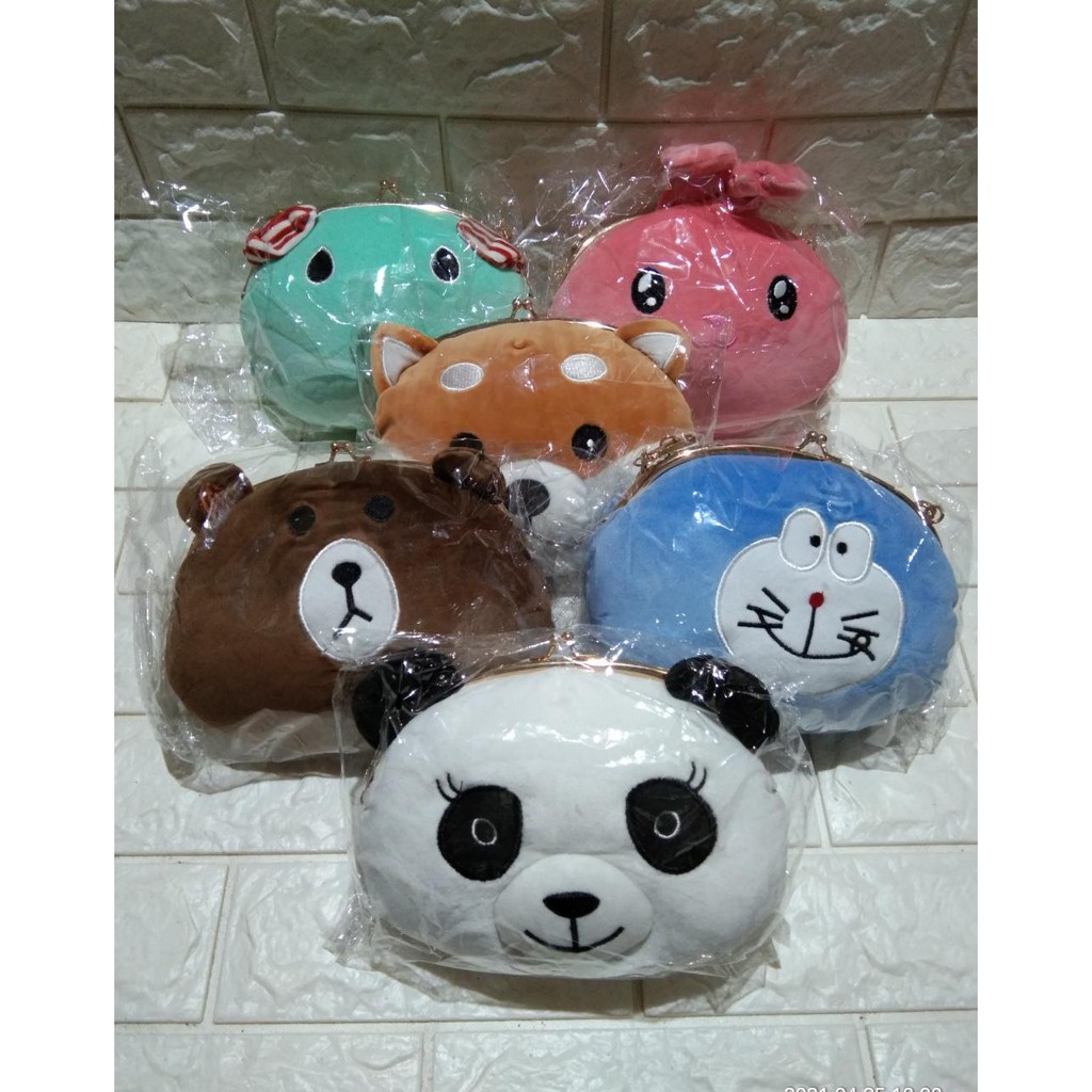 TAS ANAK BEHEL BULU RANTAI