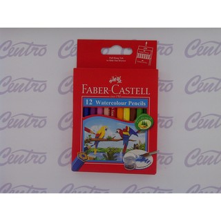 Faber Castell 12 Watercolour Pencils Pensil Warna  Cat  