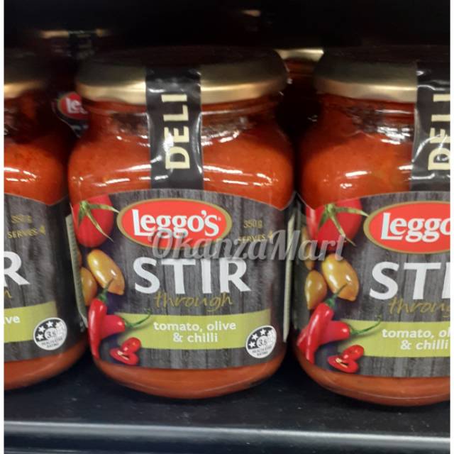 

Leggo' s Leggos Stir Tomato Olive Chili 350gr
