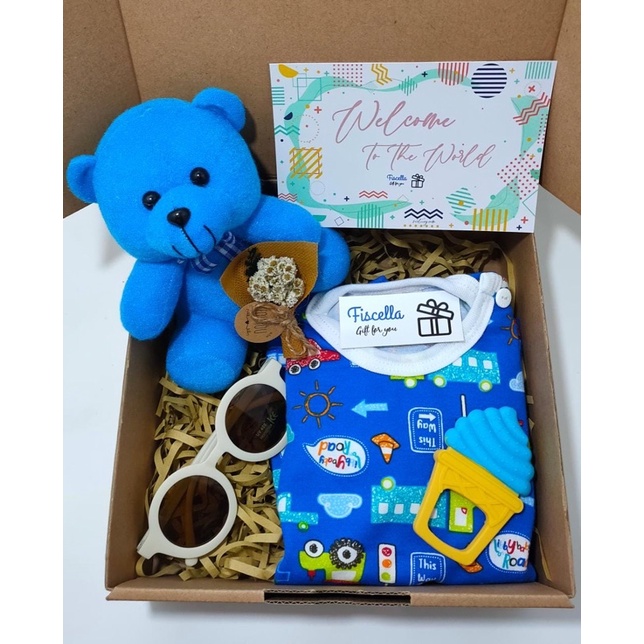 

Fiscella Amalea - Paket A- Hampers Baby Lahiran Kado Bayi