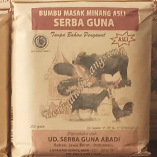 

Bumbu gule 500gram / bumbu rendang / bumbu serba guna minang asli