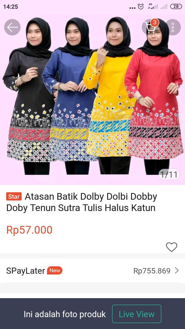 Batik Tunik Shibori Jumputan Terbaru Size S-3l / Hrb026 Yelbor Navbor / Biru Putih