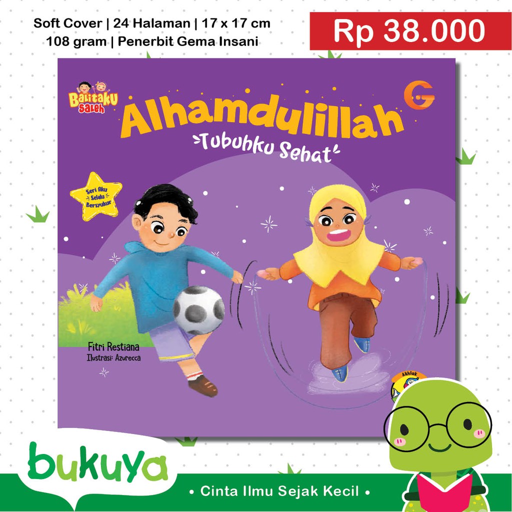 Buku Anak Balita Muslim Alhamdulillah