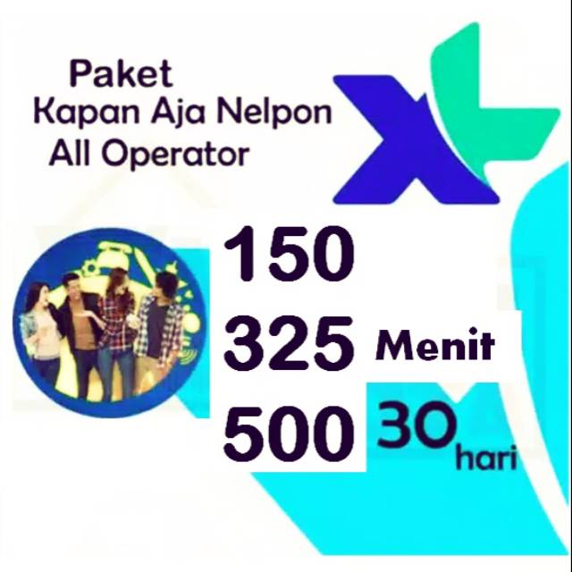 PAKET NELPON MURAH XL