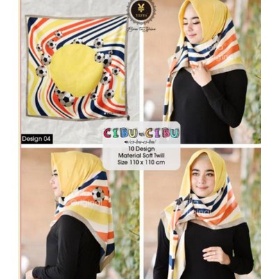 hijab INSTAN HIJAB MOTIP KERUDUNG SEGI EMPAT JILBAB SEGI EMPAT  YEFFA VGz