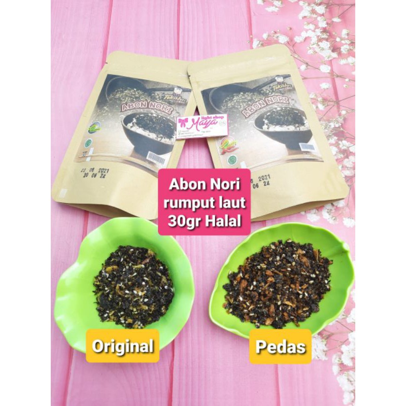 

tokinori Abon nori 30gr original pedas bawang goreng abon rumput laut abon seaweed mentai snack import seaweed flake murah