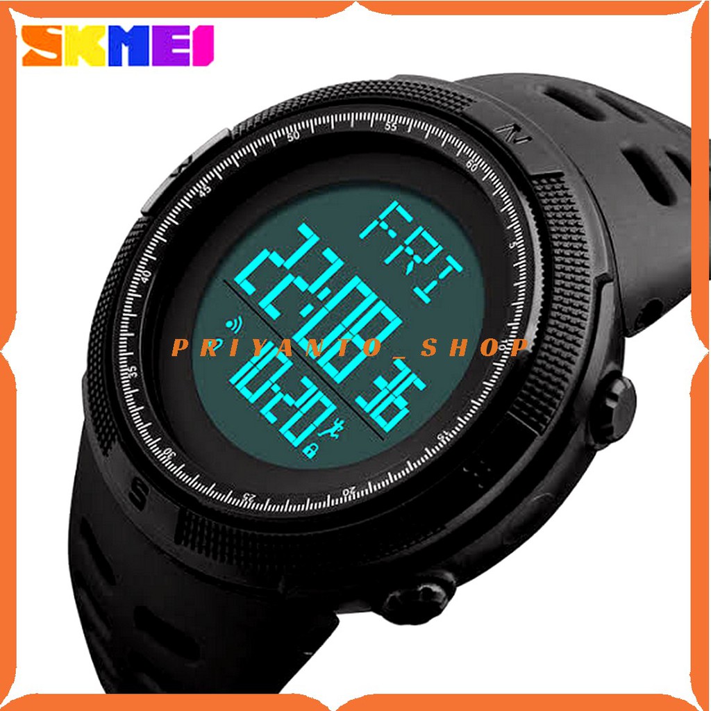 STRAP TALI JAM TANGAN SKMEI 1295 RUBBER WATCH SKMEI 1295 PEDOMETER