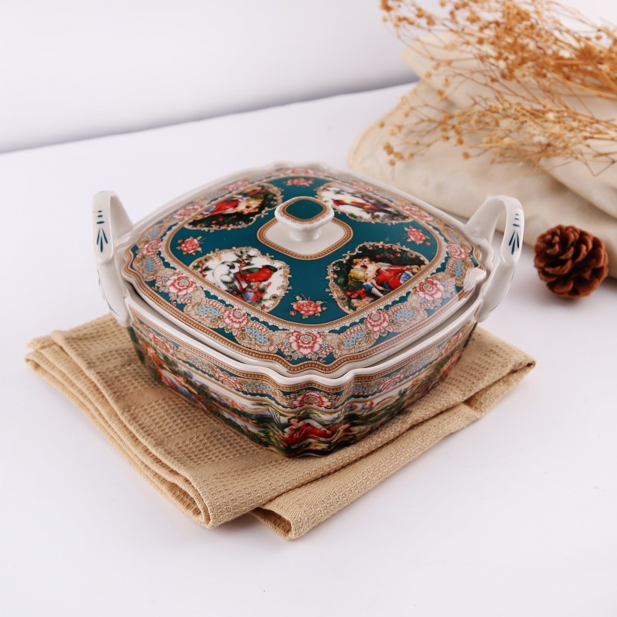 CAPODIMONTE Toples Kota Keramik Summer Beauty