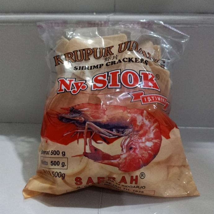 

Kerupuk Udang Oval Ny.Siok