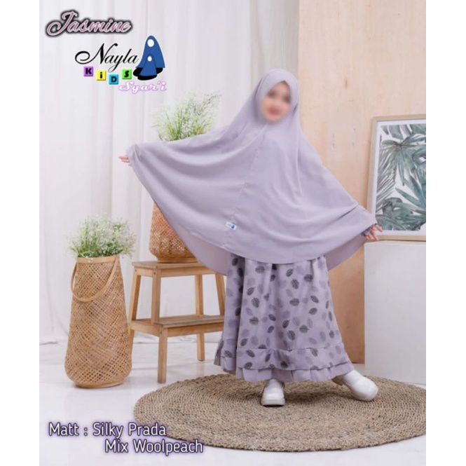 set gamis anak Jasmine by nayla kids