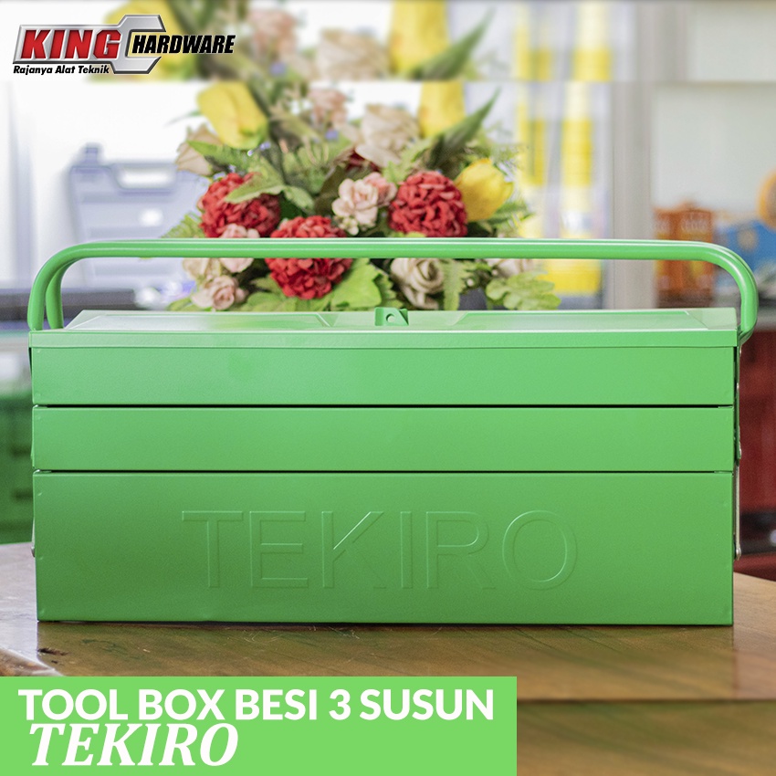 TOOL BOX BESI TEKIRO 3 SUSUN