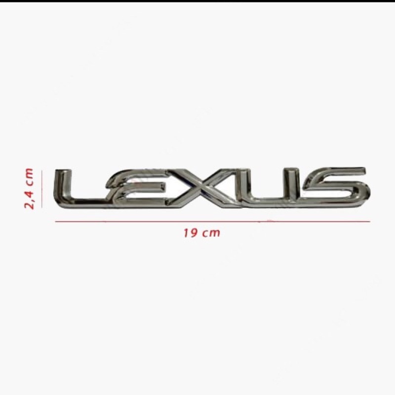 Logo emblem tulisan lexus