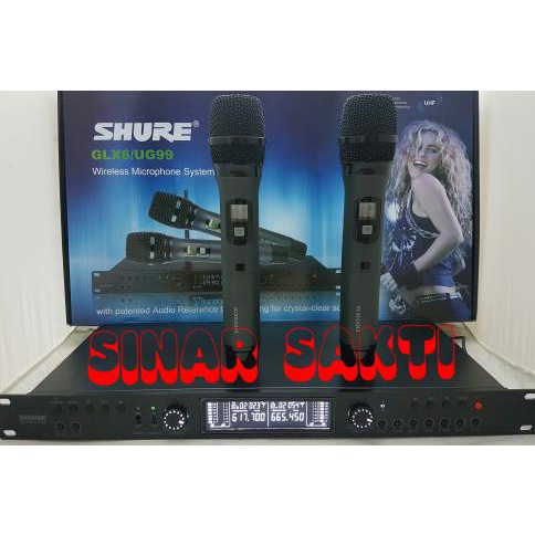 Mic wireless shure GLX 6 / UG 99 ( New Edition )