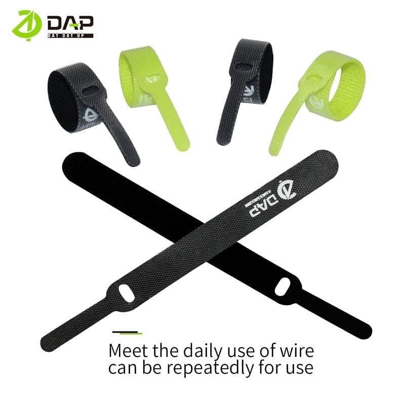DAP Kabel Strap Velcro Cable Ties Winder Organizer – D-V01 (Satuan)