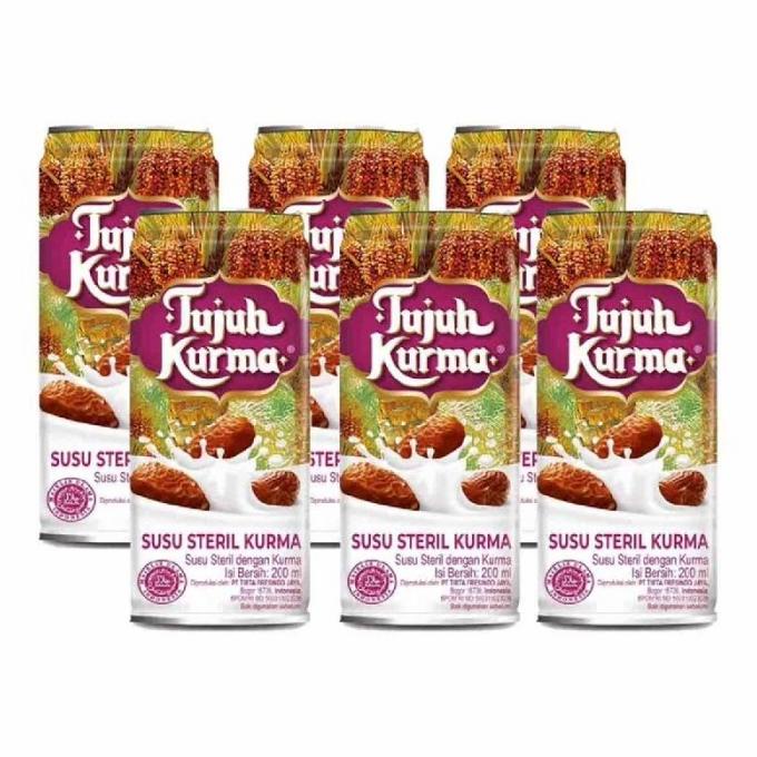 

[COD] (PROMO) Susu Steril Tujuh Kurma / Dus Isi 12Pcs [COD]