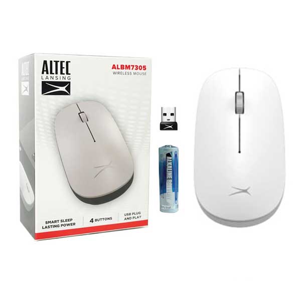 Mouse Wirelles ALTEC LANSING ALBM7305 Bonus Batray