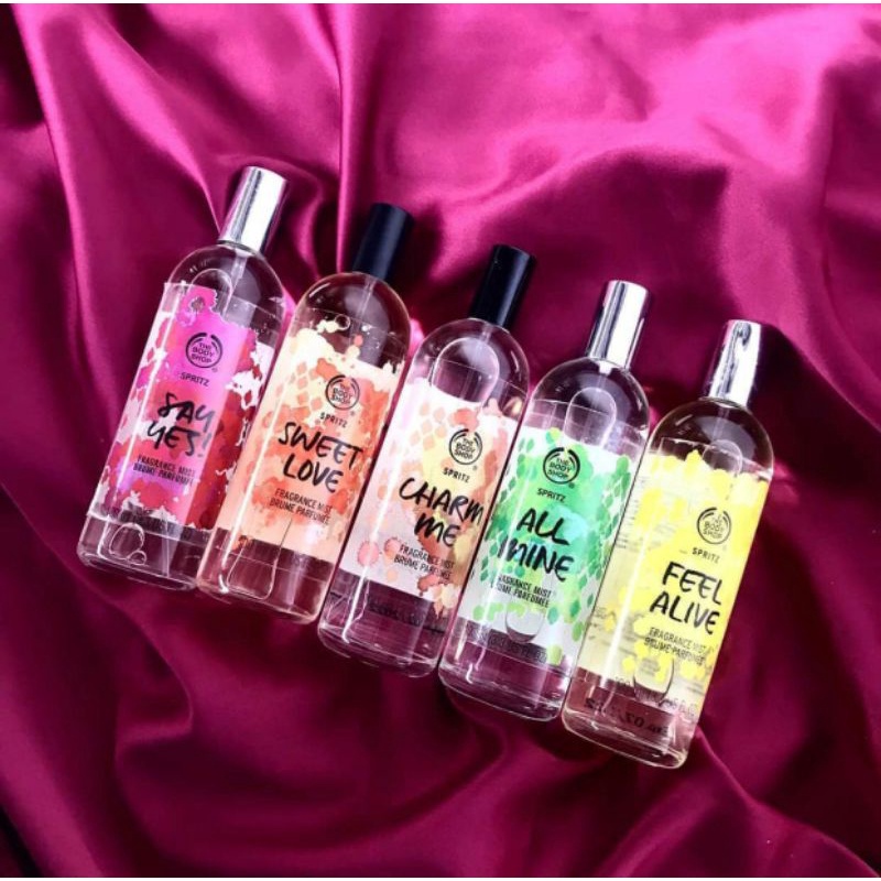 body mist body shop