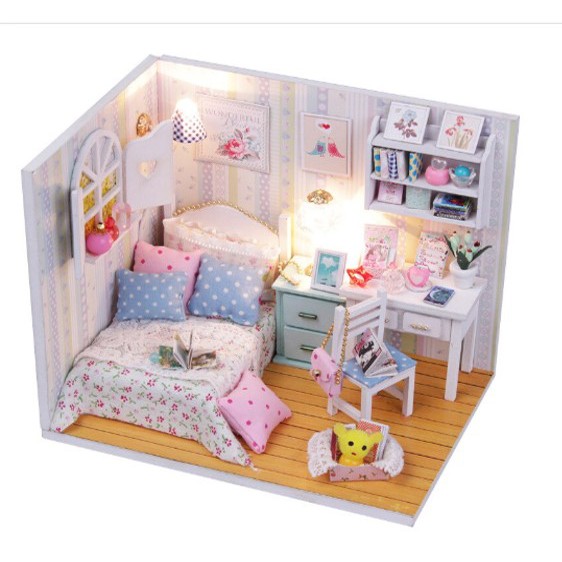 DIY Miniature Doll House - Rumah Miniature - M013 - Pajangan Rumah - Hiasan - Kado Unik