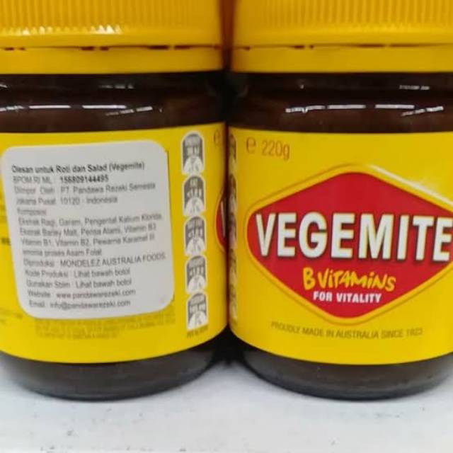 

KRAFT VEGEMITE IN JARS 220 GR