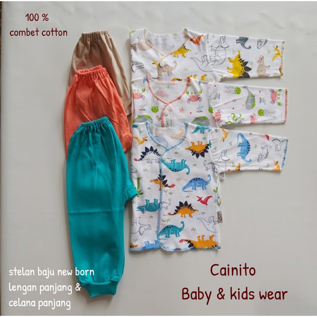 Jual BAJU PANJANG DAN CELANA PANJANG RIB NEW BORN Shopee Indonesia