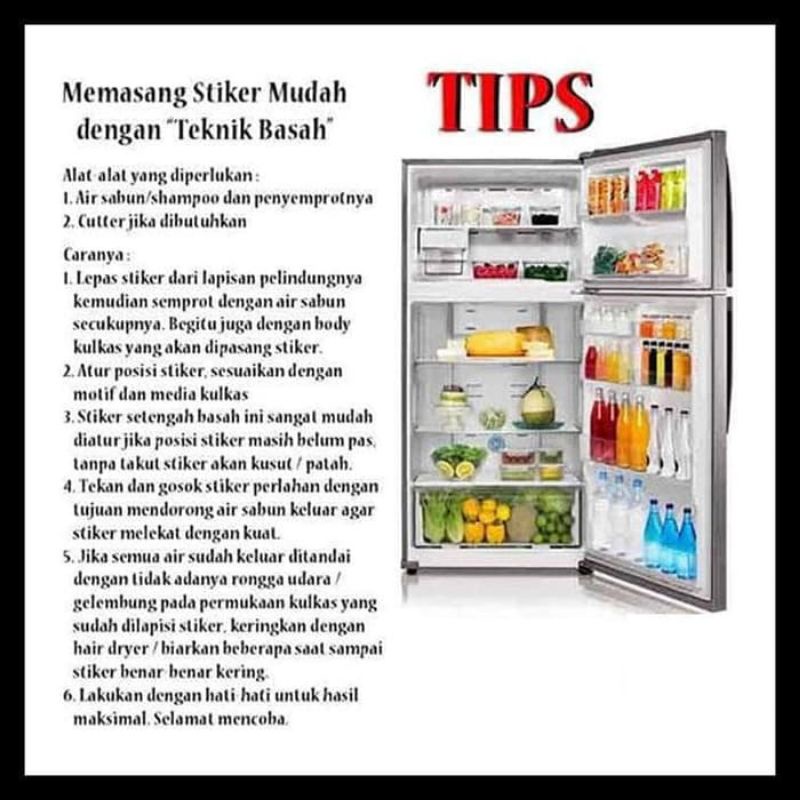 stiker kulkas karakter