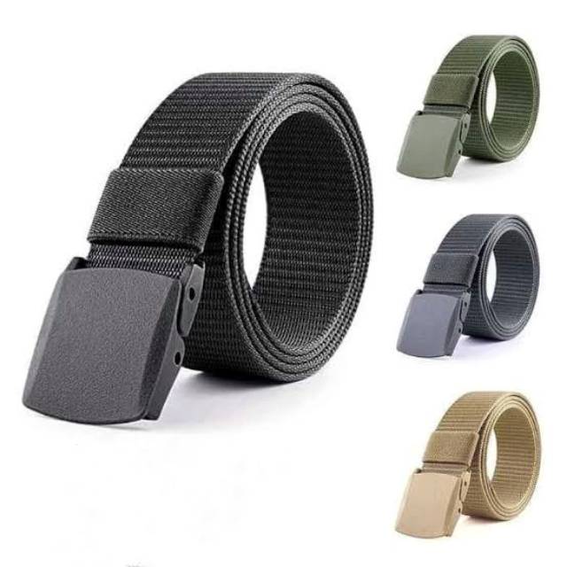 Tali Ikat Pinggang Pria Anti X-Ray Plastik Automatic Buckle Panjang 1.2 Meter