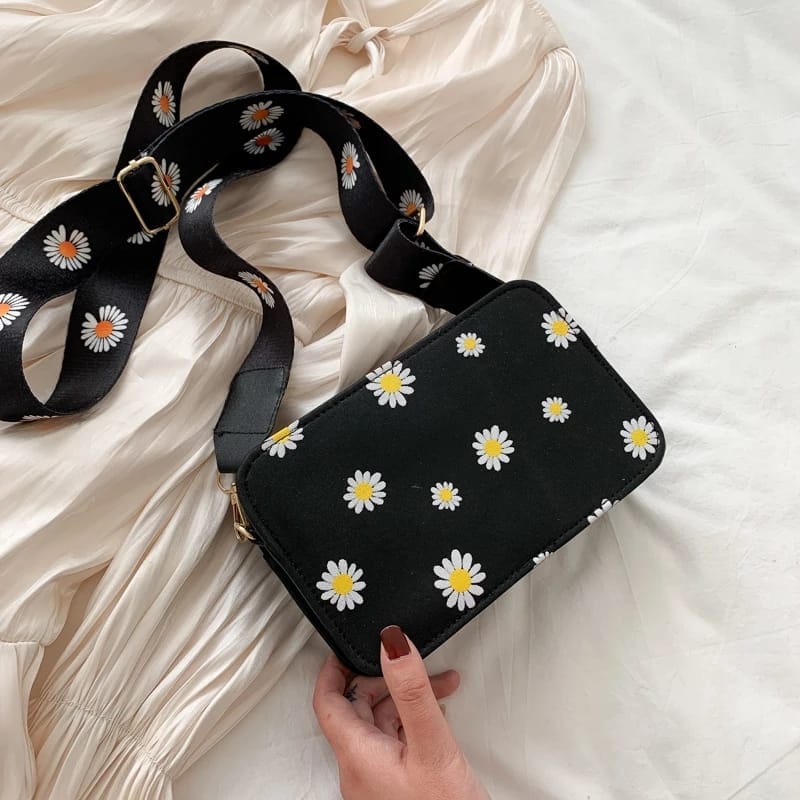 &quot;aurabagss&quot; - Tas Wanita Tas Selempang Mini Wanita &quot;KOREA DAISY&quot; Sling Bag Remaja Wanita Ala Jepang Murah Bisa COD