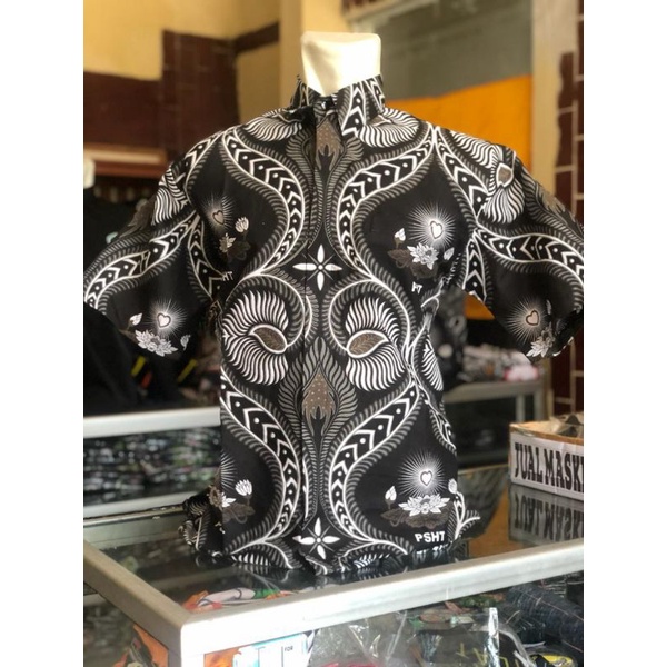 BATIK PSHT BLACK EDITION / KEMEJA BATIK SH TERBARU