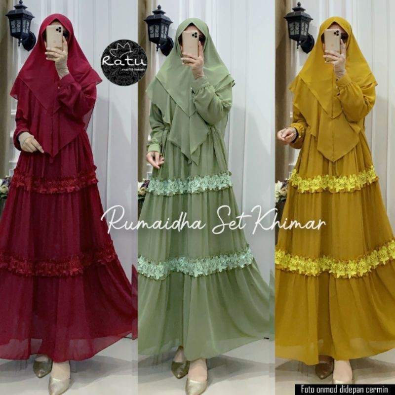 RUMAIDHA SET SYAR'I JUMBO BUSUI