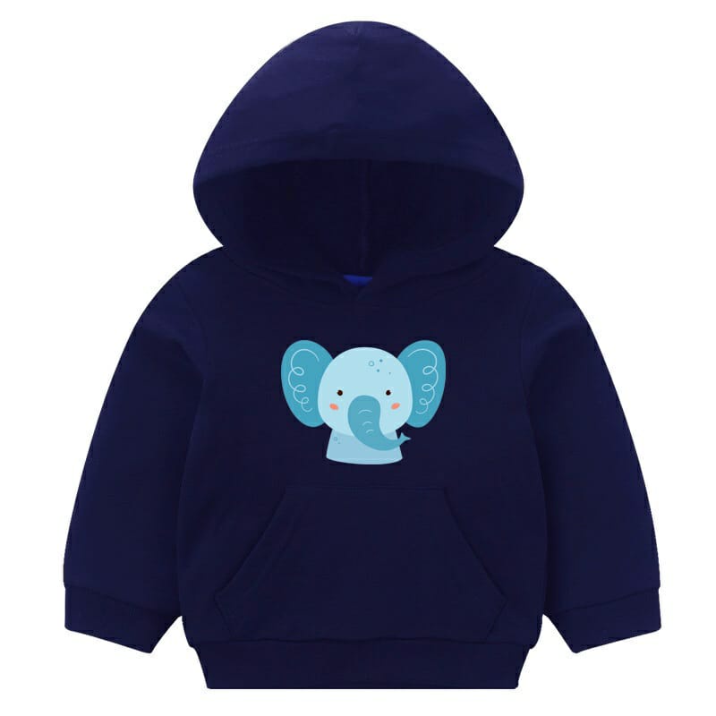 HOODIE ANAK UNISEX ANIMALS SAFARI /// ATASAN ANAK LUCU FLEECE TEBAL HALUS KEKINIAN TERBARU''