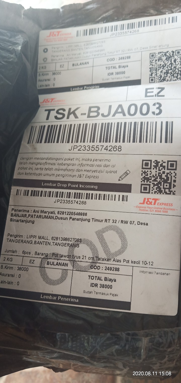 Pot Tawon Tirus 21 Cm