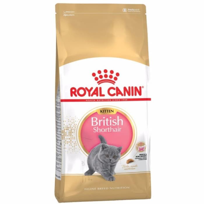 Royal Canin British Short Hair Kitten 400Gr / DryFood 400 Gr Dry Food