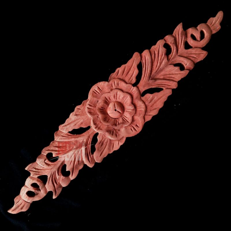 Ornamen Tempel Kayu Mahoni - ornamen hiasan pintu - ornamen hiasan lemari - dekorasi furnitire