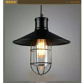 GROSIR L575 LAMPU  HIAS  GANTUNG  KACA RETRO LIGHTING 