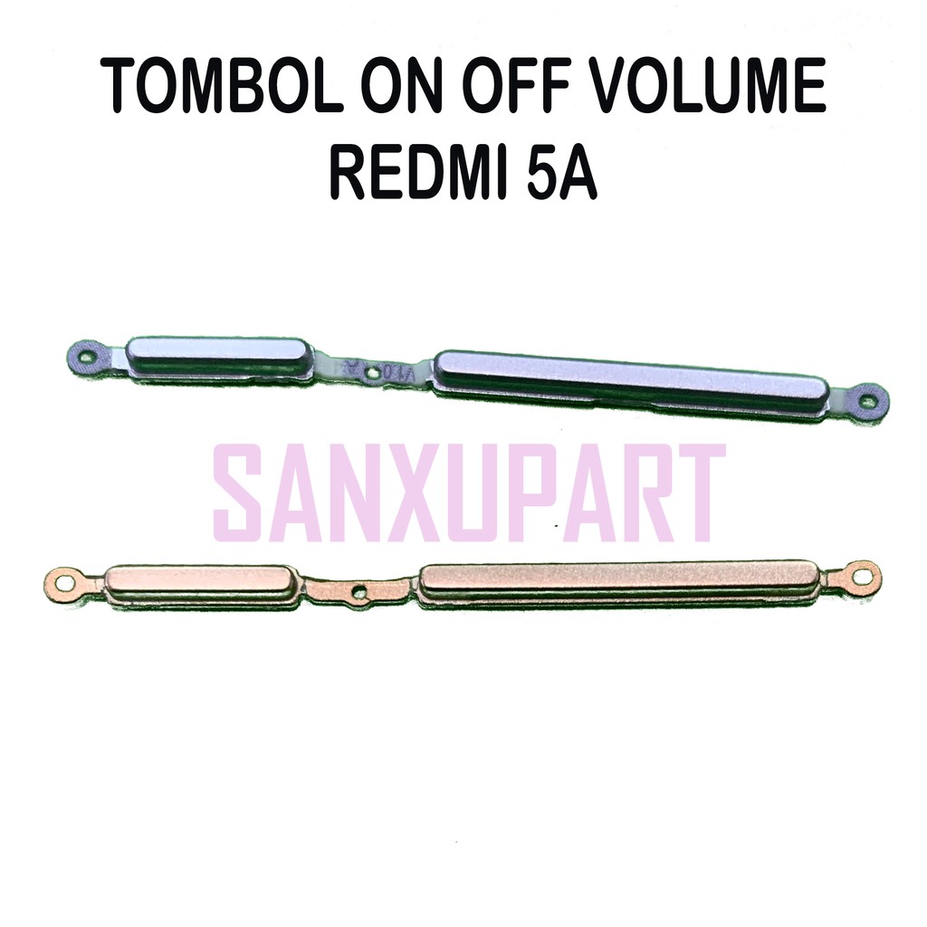 Tombol Volume On Off Xiaomi Redmi 5a / Redmi 5a Tombol luar
