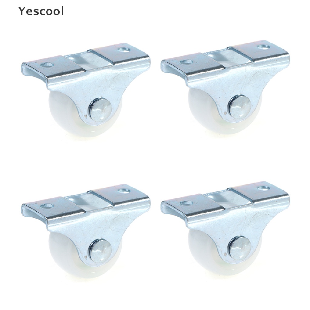 Yescool 4pcs Roda Lacilemari Bahan Plastik Ukuran 1 Inci