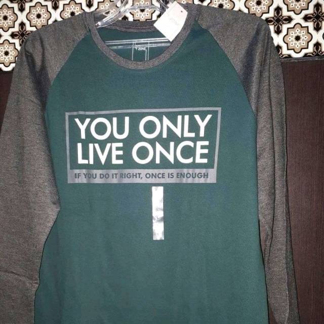 Kaos lengan panjang merk T-zone