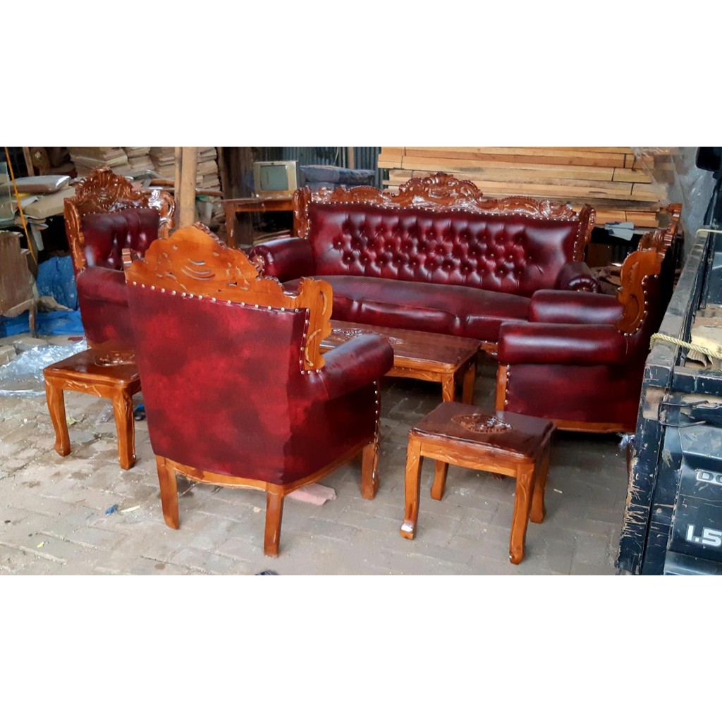 Promo murah   KURSI/SOFA ROMAWI JATI JEPARA