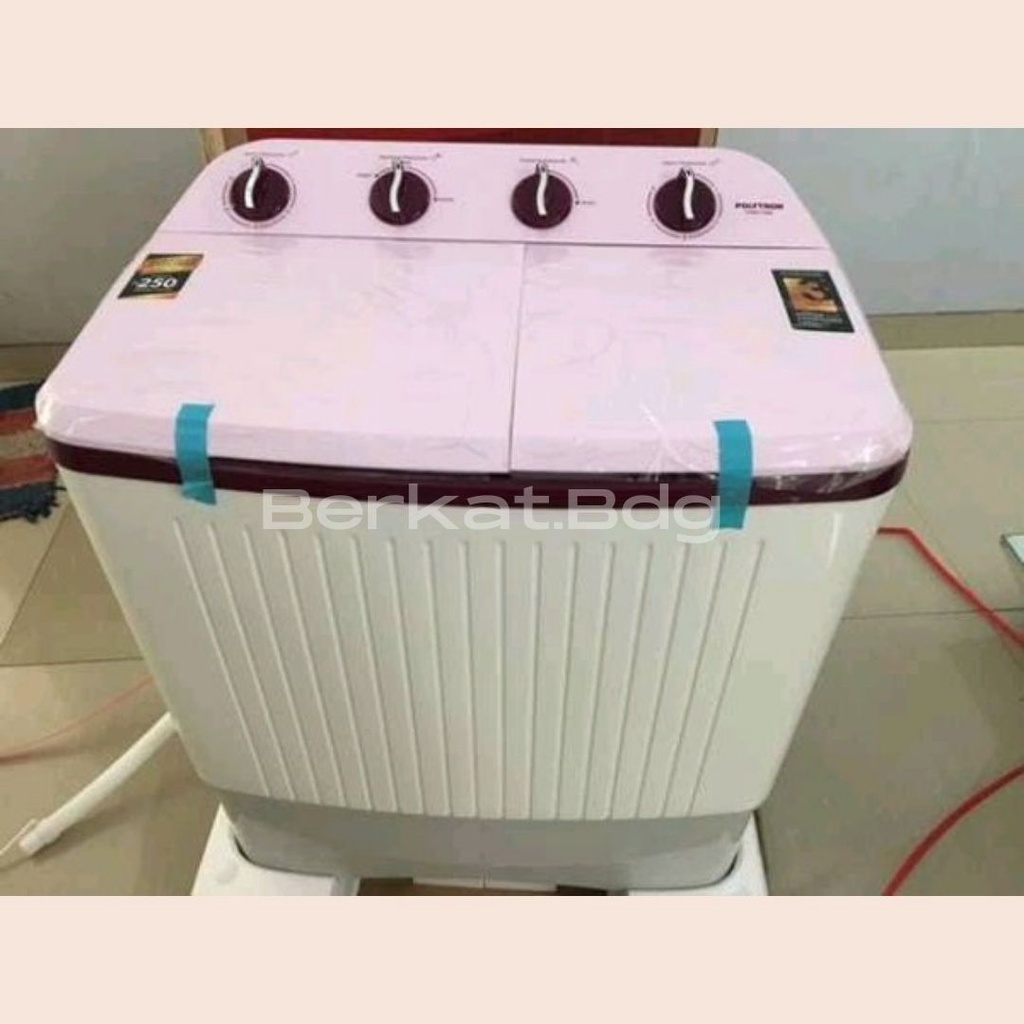 MESIN CUCI 2 TABUNG POLYTRON PWM 8366 / 8363 / PWM 8073 8KG