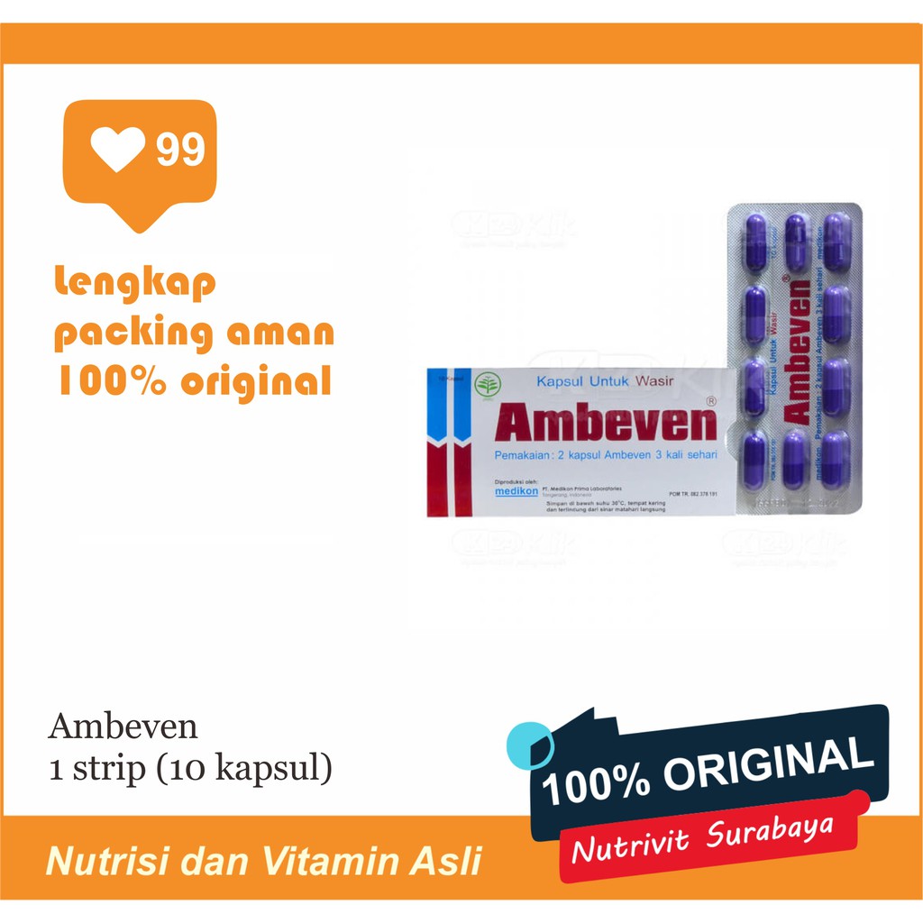 AMBEVEN KAPSUL 10'S