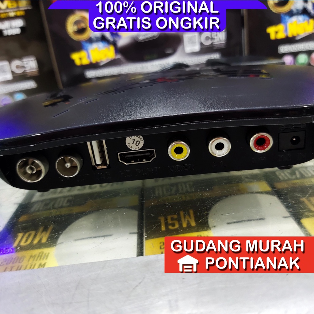 SMART STB BISA Terhubung KE HP (MIRRORING) Set Top Box TANAKA DVB T2 NEW Digital Support Wifi Dongle untuk YOUTUBE Versi Terbaru