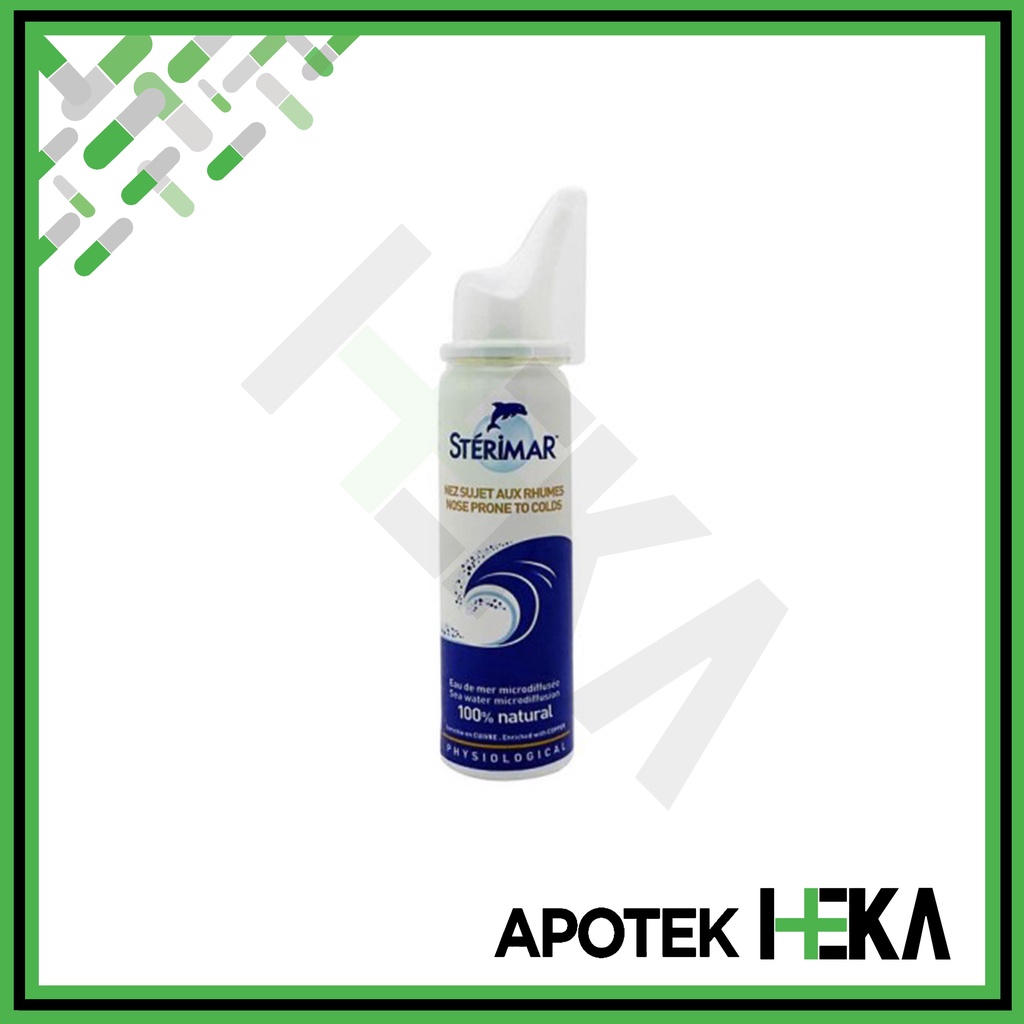 Sterimar Nose Prone to Cold 50 ml - Mengatasi Hidung Tersumbat Flu (SEMARANG)