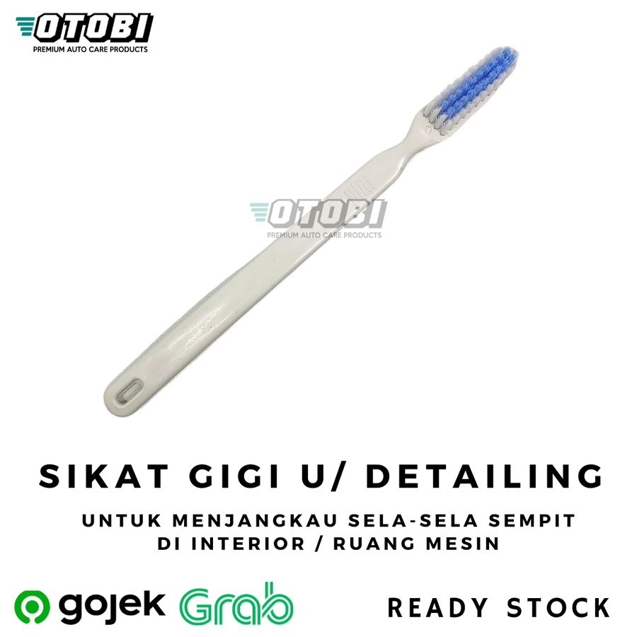 Sikat Gigi Untuk Detailing Interior / Ruang Mesin / Kaki Kaki Mobil