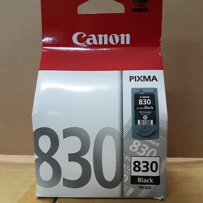 Cartridge Tinta CANON PG830 PG-830 Hitam BLACK ORIGINAL