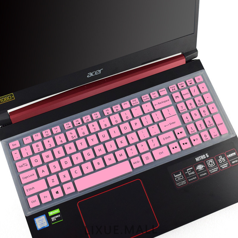 Lixue Acer Shadow Knight Rock4 Generations An515-55 Nitro 5 Pelindung Keyboard Laptop 15.6 &quot;Bahan Silikon